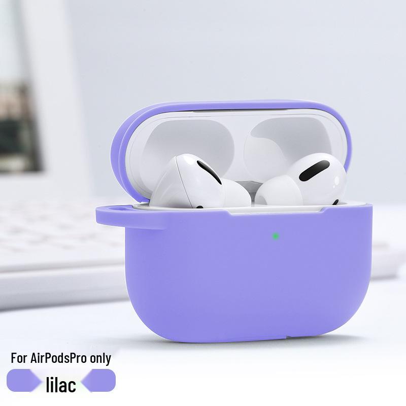 Толстый силиконовый чехол для AirPods Pro: Защита с эффектом жидкого покрытия для беспроводных наушников Apple