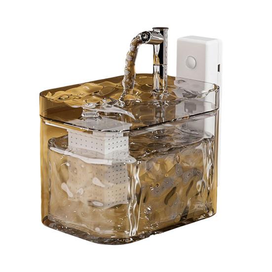 Беспроводной фонтан для кошек 1,5 л автоматический дозатор воды для домашних животных с зарядкой через USB