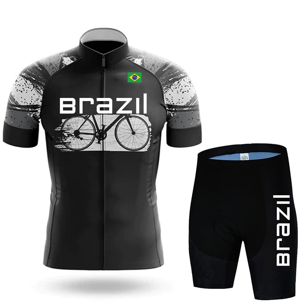 2026 Summer Breathable Cycling Suit Men Short Sleeve Jersey Sets Ropa Ciclismo Hombre Summer Clothing Triathlon Bib Shorts Suit Bike Uniform
