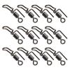 Sanitizable For Sea Fishing Clip Down Swivels 20PCS 304 Stainless Steel 18mm