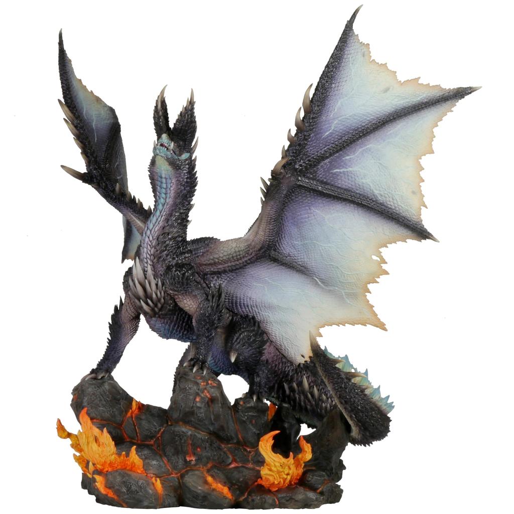 CAPCOM Monster Hunter Capcom Figure Builder Модель Sparkling Black Dragon Albatrion Приблизительные В335 x Ш305 x Г230 мм Iron Creator's PVC, ABS,