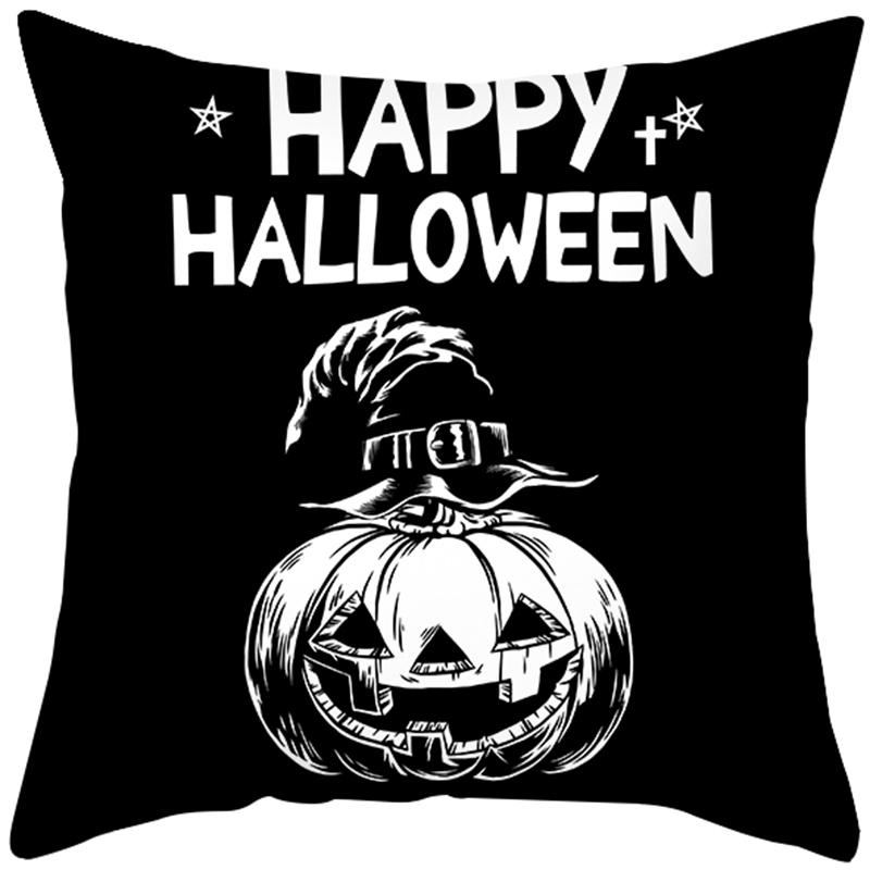 Домашний декор, наволочка с тыквой на Хэллоуин, креативная наволочка с принтом, наволочка для дивана, вечеринки, дома, автомобиля, наволочка 45x45 см, Funda de Almohada