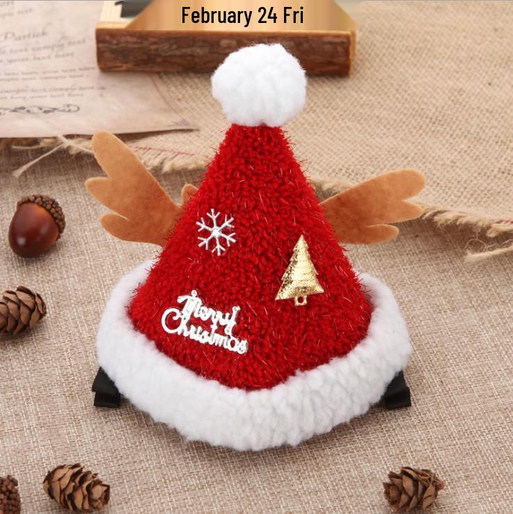 Mori Style Christmas Antler Hair Clip – Sweet and Cute for Adults and Kids