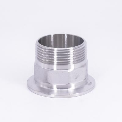 1/2" 3/4" 1" 1-1/4" 1-1/2" 2" BSPT Наружная резьба 1.5" 2" 2.5" Tri Clamp Шестигранная гайка Муфта-переходник Нержавеющая сталь SUS304 Санитарный соединитель Для домашнего пивоварения