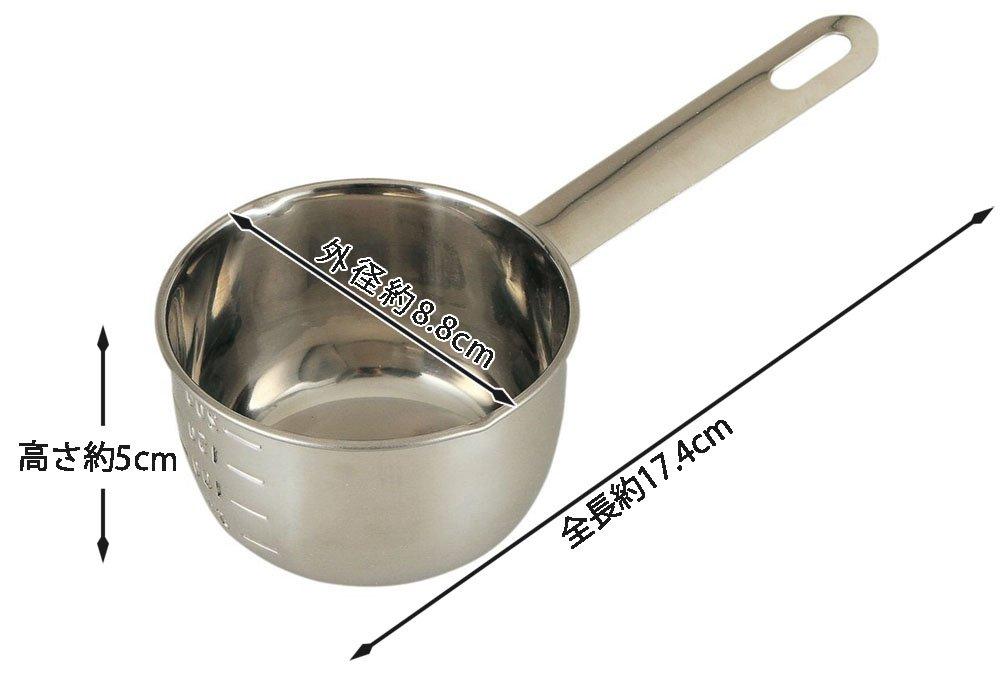 Мерный стакан Cookfile из нержавеющей стали 200 мл DH-2349