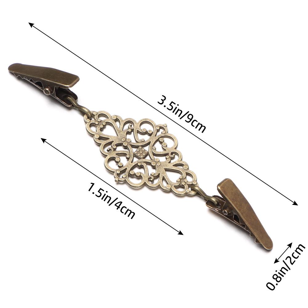 Trendy Retro Winter Sweater Blouse Pin Duck Clip Clasps Shawl Brooch Cardigan Clip