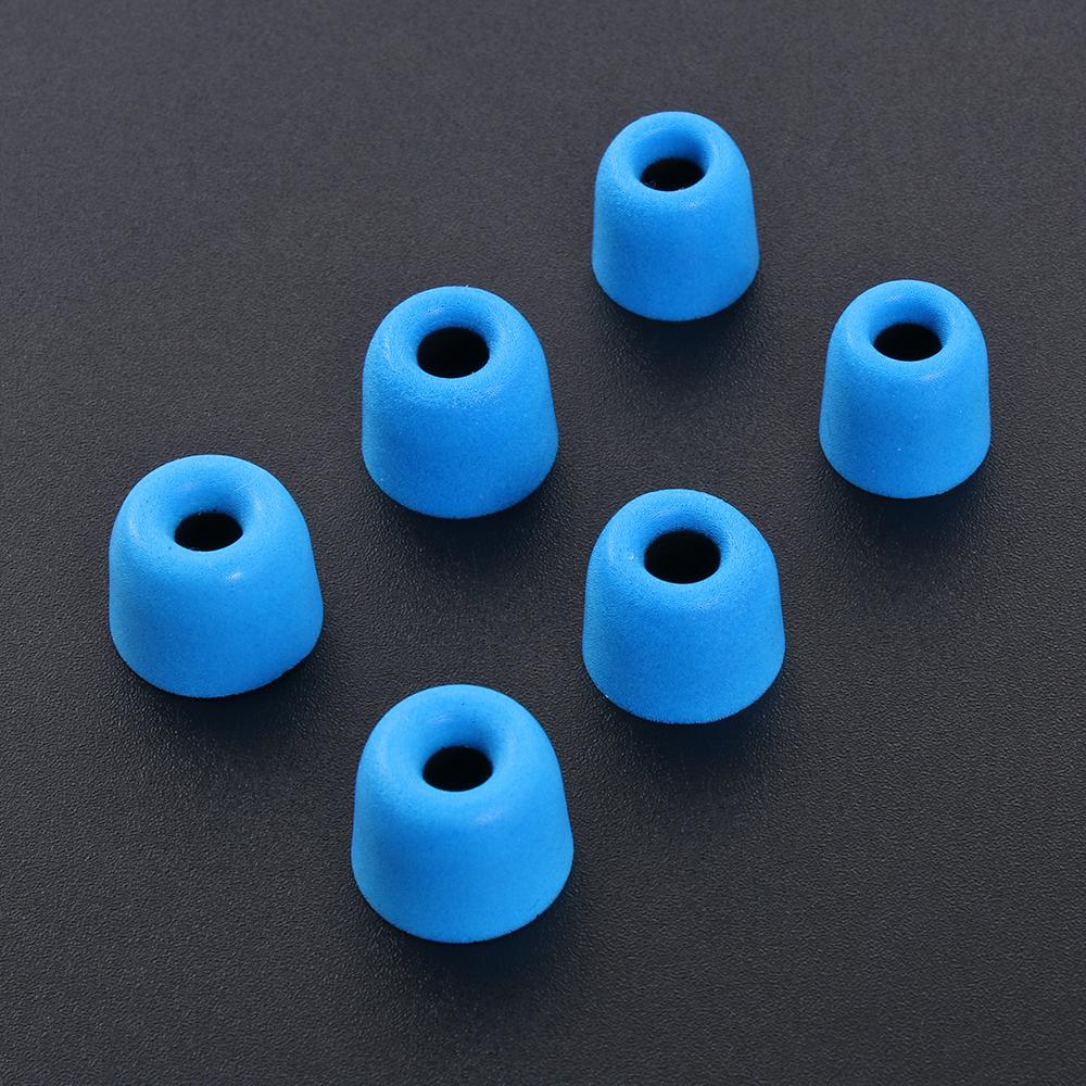 3 пары удобных наушников-вкладышей с шумоизоляцией, амбушюры с эффектом памяти