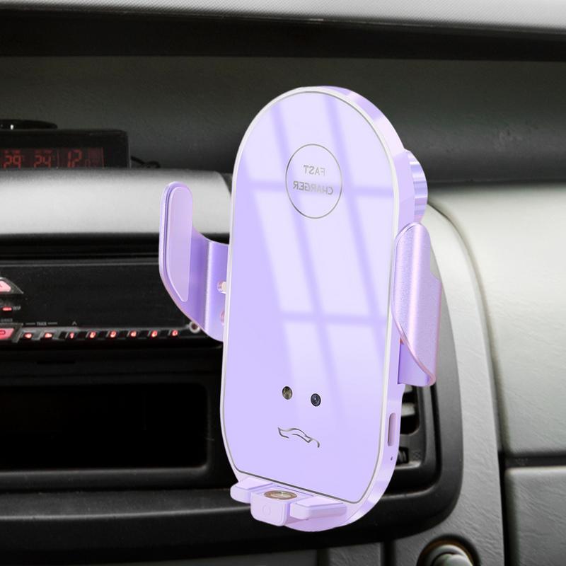 Беспроводное автомобильное зарядное устройство 66 Вт, автоматическое быстрое беспроводное зарядное устройство, держатель мобильного телефона, магнитное поглощение, инструмент для удержания телефона на лобовом стекле