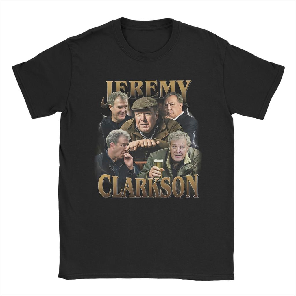 Richard Hammond Top Gear The Grand Tour Jeremy Clarkson T Shirts for Unisex TShirt Crew Neck  Tee Shirt Short Sleeve Clothes