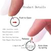 2pc/set Fake Nose Ring Hoops, Clip on Ear Fake Septum Ring Non Piercing Spring Hoop Earrings Lip Ring Fake Cartilage Earrings