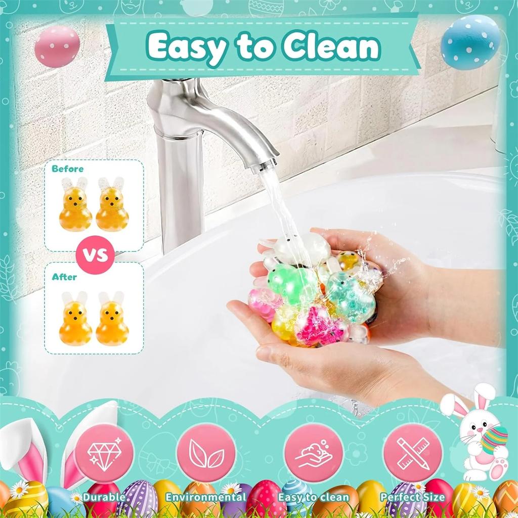 Little Beads Pinch Toys 28pcs Set, Easter Egg Filling Kids Toys Decompression Toys