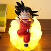 Фигурки Аниме Dragon Ball Фигурка Мальчика Сон Гоку Действие Сальто Облако Статуэтка из ПВХ Модель Ночника Модные Детские Игрушки Z Круглый Сенсорный Сжимаемый