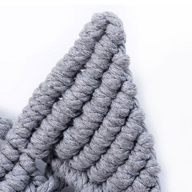 Bohemian Tapestry Handwovens Owl Shaped Wall Hangings Pendants Home Macrames Tapestry Decorations for Bedroom Farmhouses