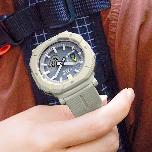 Casio Мужские часы PRO TREK PRJ-B001-7JF [линия PRO TREK Hiker] Смола *Биомасса Пластик Цифровые Аналоговые