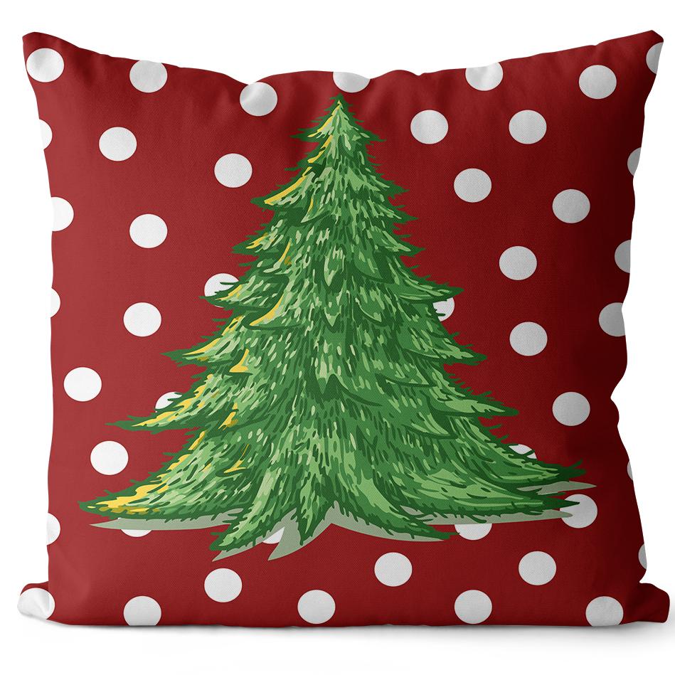 Christmas Day Pillowcase, Living Room Sofa Cushion Cover, Bedroom Bed, Car Pillow Cover, Home Decoration