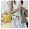 Small Bag Women's Spring and Summer Versatile New Contrasting Colors Cute Camera Bag Girl Mini Lipstick Bag