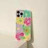 Красочный чехол для телефона с масляной живописью и цветами для iPhone 17 iPhone 17 Pro Max