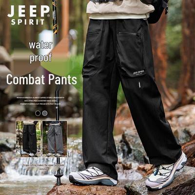 Мужские свободные брюки карго прямого кроя JEEP SPIRIT для активного отдыха