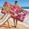 Custom Gravity Falls  Print Beach Towel, Large Soft Quick Dry Towel for Beach Camping Swimming