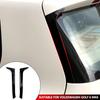 Для VW Golf 6 MK6 GTI GTR GTD R R20 2008-2013 Боковой спойлер-накладка на заднее стекло, сплиттер, Глянцевый черный, Высококачественный ABS