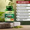 Vlado’s Himalayan Organics Растительная добавка с витамином А 840 мг Антиоксидантная поддержка для глаз и кожи 120 капсул