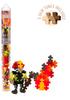 Plus-Plus Blocks. Tube. Fireman. 100 Pieces