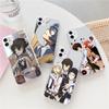 Чехол для телефона Japan Bungo Stray Dogs для iPhone 7 13 12 Mini 8 5 6 6S Plus SE 2020 SE3 2022 11 Pro X XR XS Max, прозрачный чехол