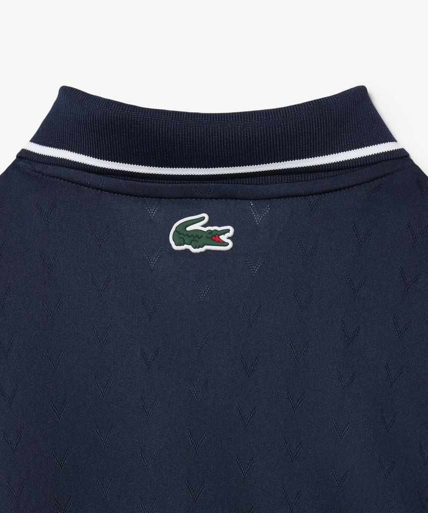 Мужская футболка-поло Lacoste Tennis Heritage с V-образным вырезом, коротким рукавом Dh0164-56G 166