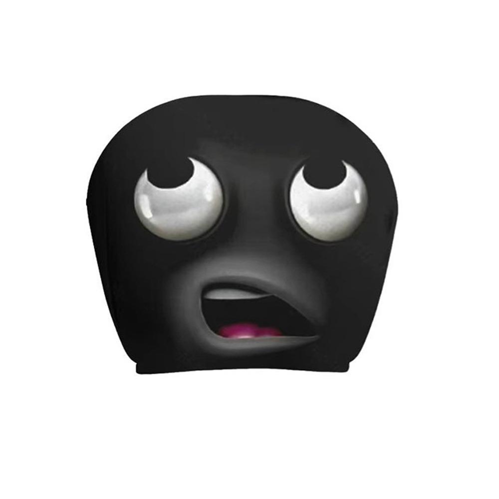 1 шт. Черный чехол на подголовник автомобиля с рисунком черепа, дышащий подголовник сиденья автомобиля, наволочка для автомобильной подушки, Хэллоуин