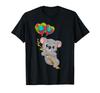 Autism Awareness Koala Puzzle Heart Balloon Autism T-Shirt