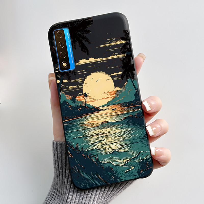 Чехол для TCL 20S 20L 20L+ 20 Pro 5G Роскошный Милый Кролик Любовь Забавный Черный Мягкий Силиконовый Чехол для Телефона для TCL20 20Pro 5G Задняя Крышка