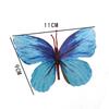 10 шт. Красочные искусственные бабочки DIY шелковые искусственные бабочки фоновая стена