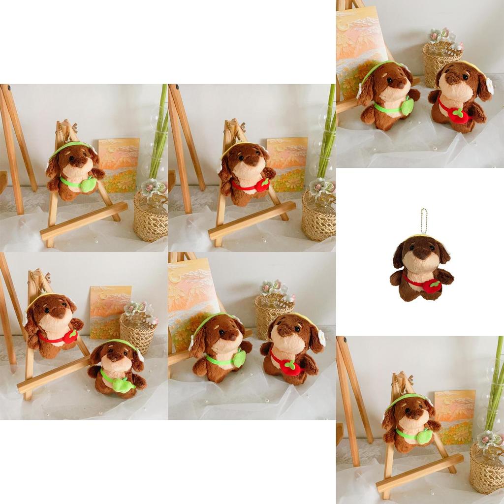 Animal Plush Keychain With Pp Cotton Filling For Students And Kids