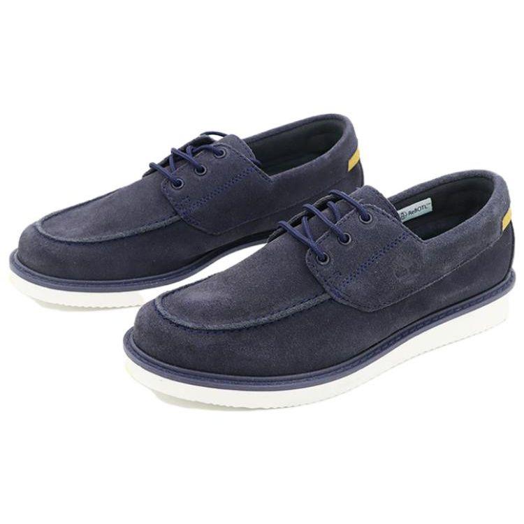 Timberland Мужские темно-синие замшевые мокасины Newmarket II A5RDZ