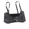 Vintage Women Corset Vest Steampunk Harness Wide Elastic Waist Buckle Cummerbunds Elastic Suspenders Girdle