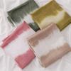 Muslim Tie-Dye Cotton Rayon Modal Hijab Long Scarf Islam Hijabs for Women's Turbans Soft Lightweight Head Wrap Scarf