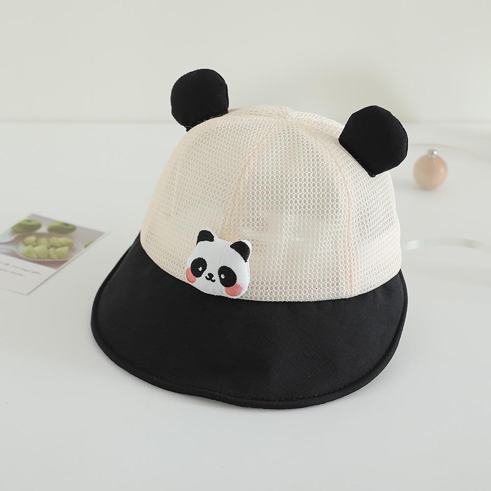 Детская шляпа Лето Новая сетчатая детская панама для мальчиков девочек Милая мультяшная кепка Панама Солнцезащитная шляпа Уличная рыболовная шляпа Шляпы рыбака