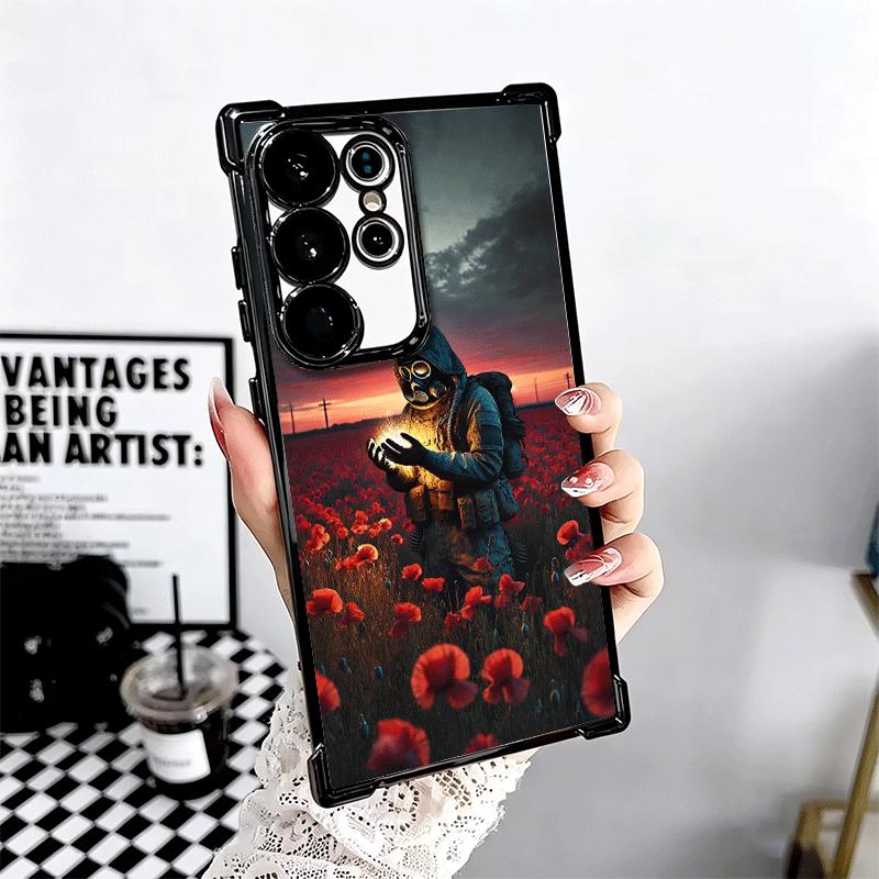Крутой чехол для телефона с покрытием S-Stalker Game для Samsung Galaxy S24 S25 FE S26 Edge S23 Ultra S22 S21 Plus S20 Защита от падения с Airbag