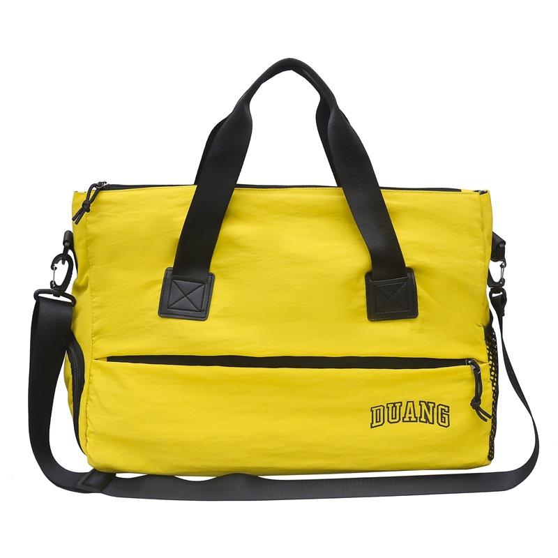Мужская дорожная сумка на короткие расстояния, сухая и влажная сумка для багажа, легкая женская портативная сумка для фитнеса большой вместимости с разделением, сумки для обуви