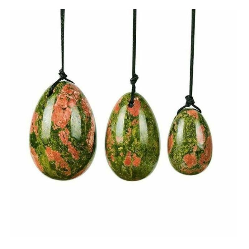 Yoni Egg Rose Quartz Jade Women Kegel Ben Wa Balls Crystal Kink Kegel Exercisers