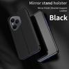 Mirror Folding Stand Cases For Honor 400 Pro Flip Leather Kickstand Phone Case For Honor 200 400 Lite 300 Pro Full Cover Bumper
