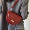 Korean Niche Underarm Bag Women's 2025 Autumn and Winter New Trendy Retro Saddle Bag Premium Foreign Messenger Bag Bag