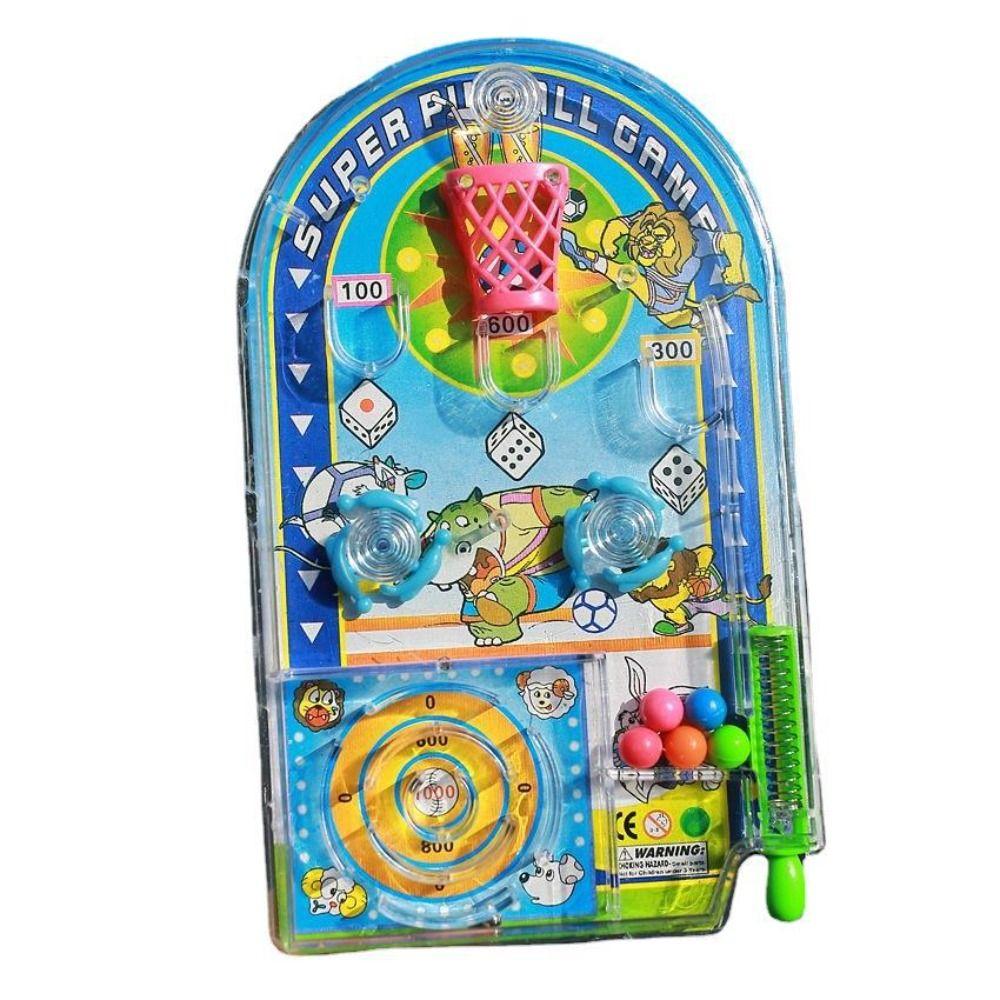 Handheld Mini Pinball Desktop Games Machine Labyrinth Beads Ejection Creative Children Toys
