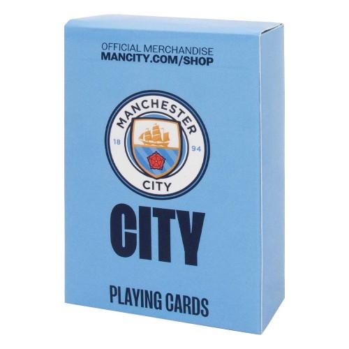 Manchester City FC Crest Playing Card Deck