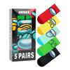 Among Us Boys Character Calf-Length Socks (Pack of 5)