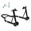 Donext Bike Rear Maintenance For Rear Wheel Load Capacity Comes with L Type U Black Stand, Stand, Maintenance, 340kg, 750LBS, Casters, & Type,