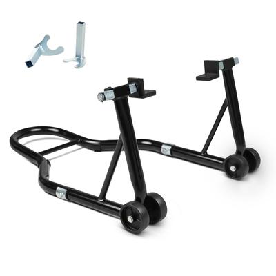 Donext Bike Rear Maintenance для грузоподъемности заднего колеса поставляется с черной стойкой L-типа U, стойка, техническое обслуживание, 340 кг, 750 фунтов, ролики и тип,