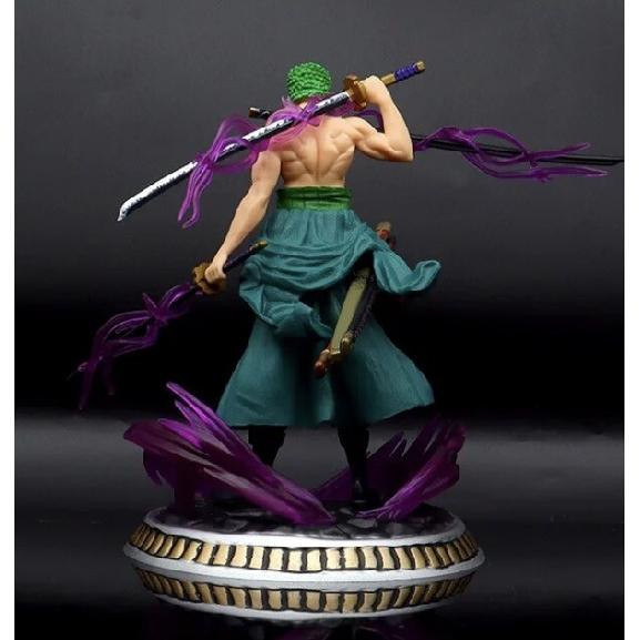 Anime One Piece Roronoa Zoro PVC Action Figure Collection Figurine Toy Gift 20CM