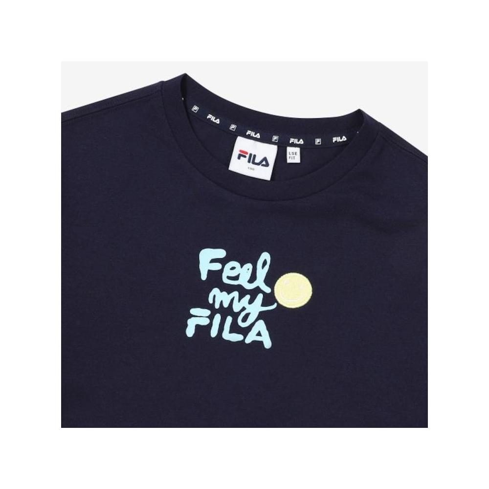 [fila Kids] Smile Graphic Short Sleeve   Shorts Set Up  Fk2fsf2202x Did  q0zFk2fsf2202xDid