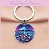 Mountain Fuji Tokyo Jewelry Keyring Pendant For Occasion Gifts Celebration